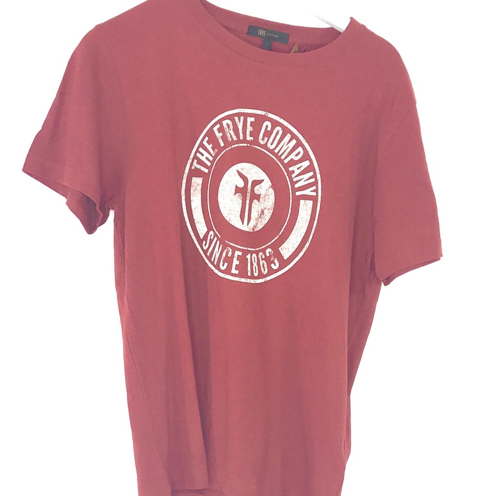 The Frye Company Mens Baked Clay T Shirt SzL NWT